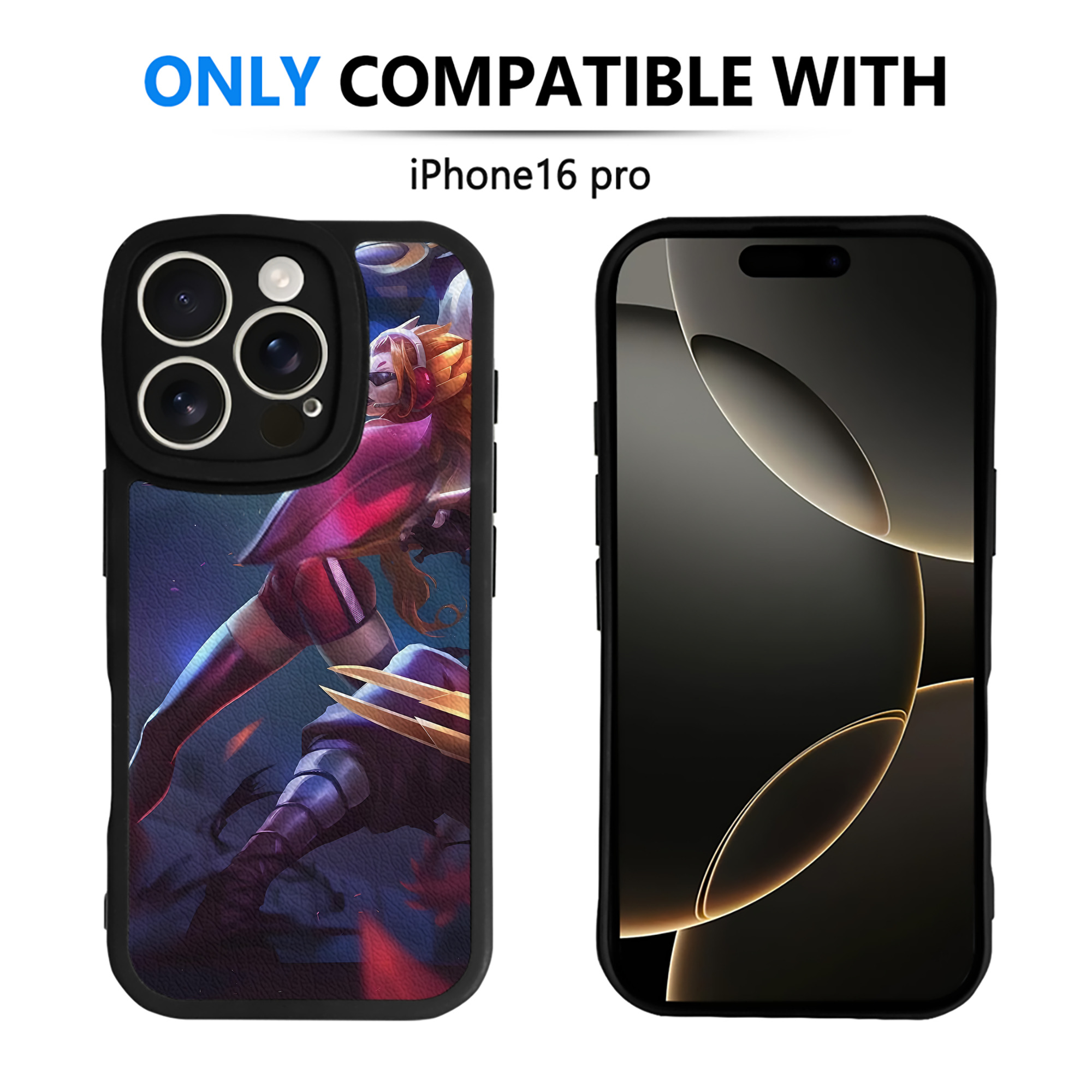 リーグ・オブ・レジェンド League of Legends LOL 【iPhone 16シリーズ対応】シリコンスマホケース（レザー調） 材質：シリコン